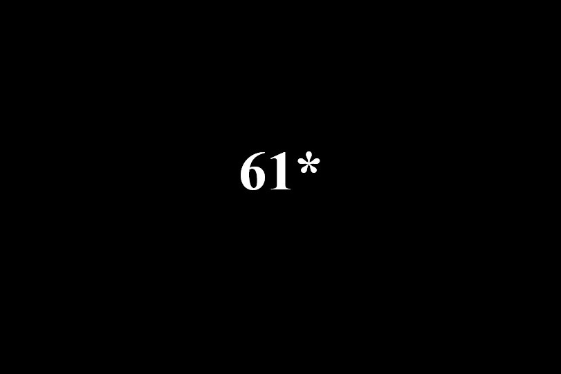 The one where I take a swing at 61, 61* and how we don't know what ...